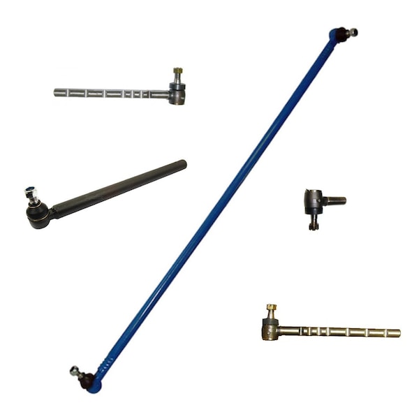 Aic Replacement Parts NEW TIE RODS DRAG LINKS Fits Ford New Holland 5600 7600 5610 6610 7000 7610 E0NN3304CA-TIERODS-KIT - main
